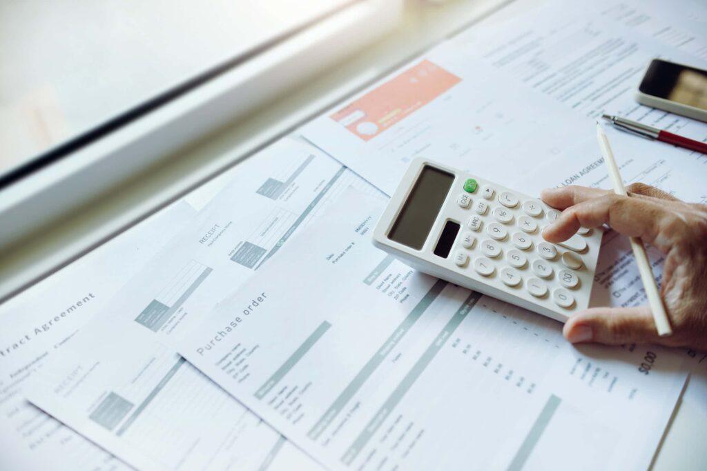 Scanning financial documents