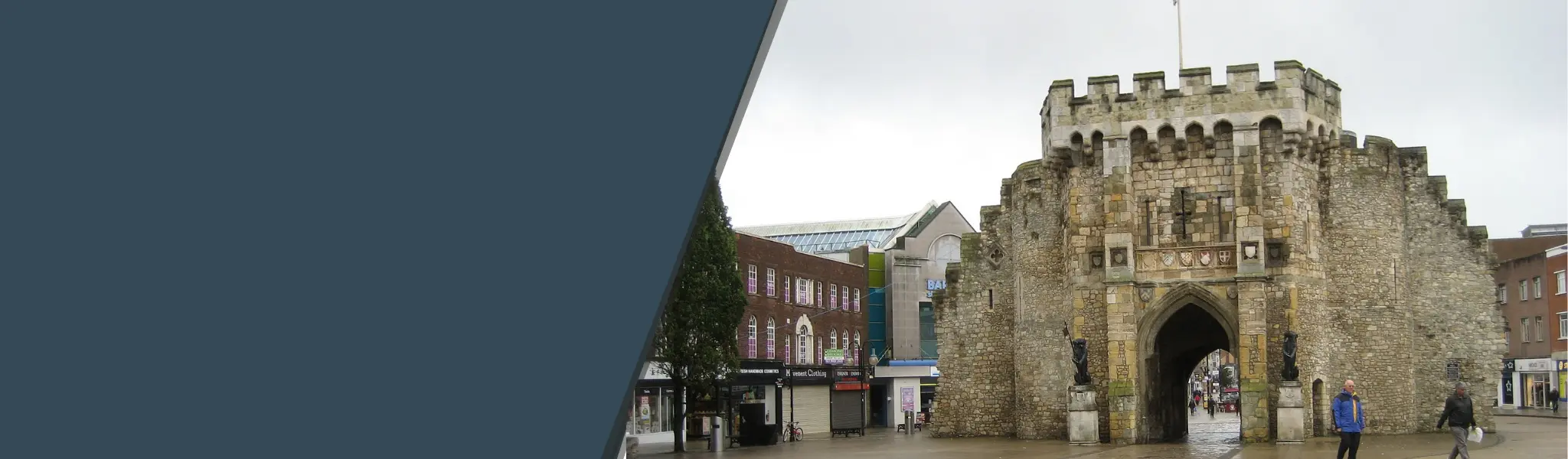 Bargate in Southampton city center